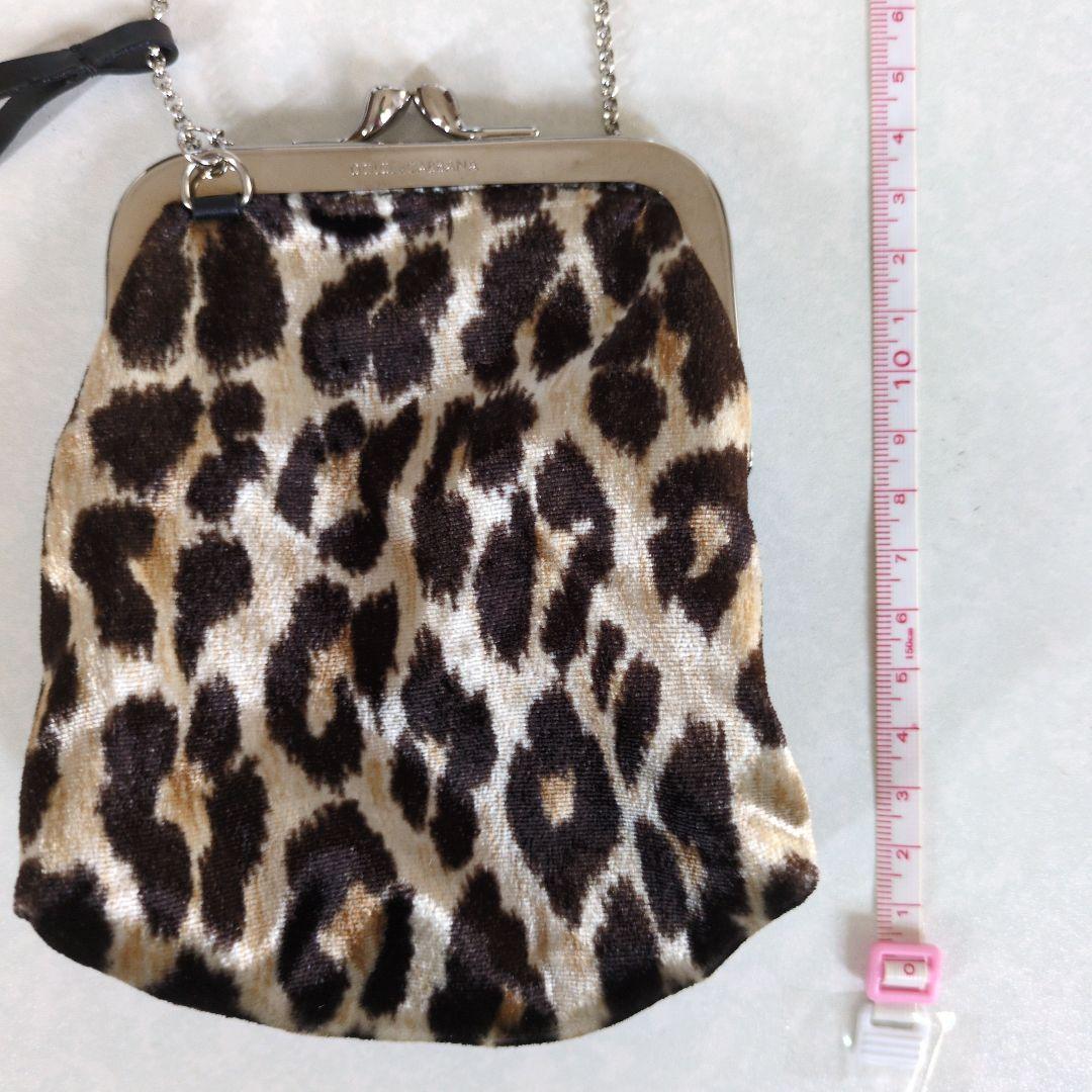 DOLCE&GABBANA ヒョウ柄 ケース PZ 　※破れ箇所あり