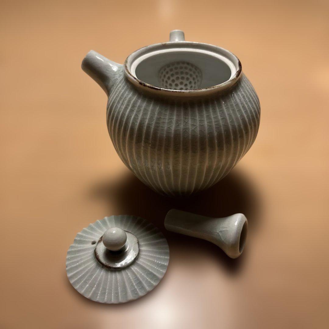 作家さんの急須　コホロ　取っ手欠け