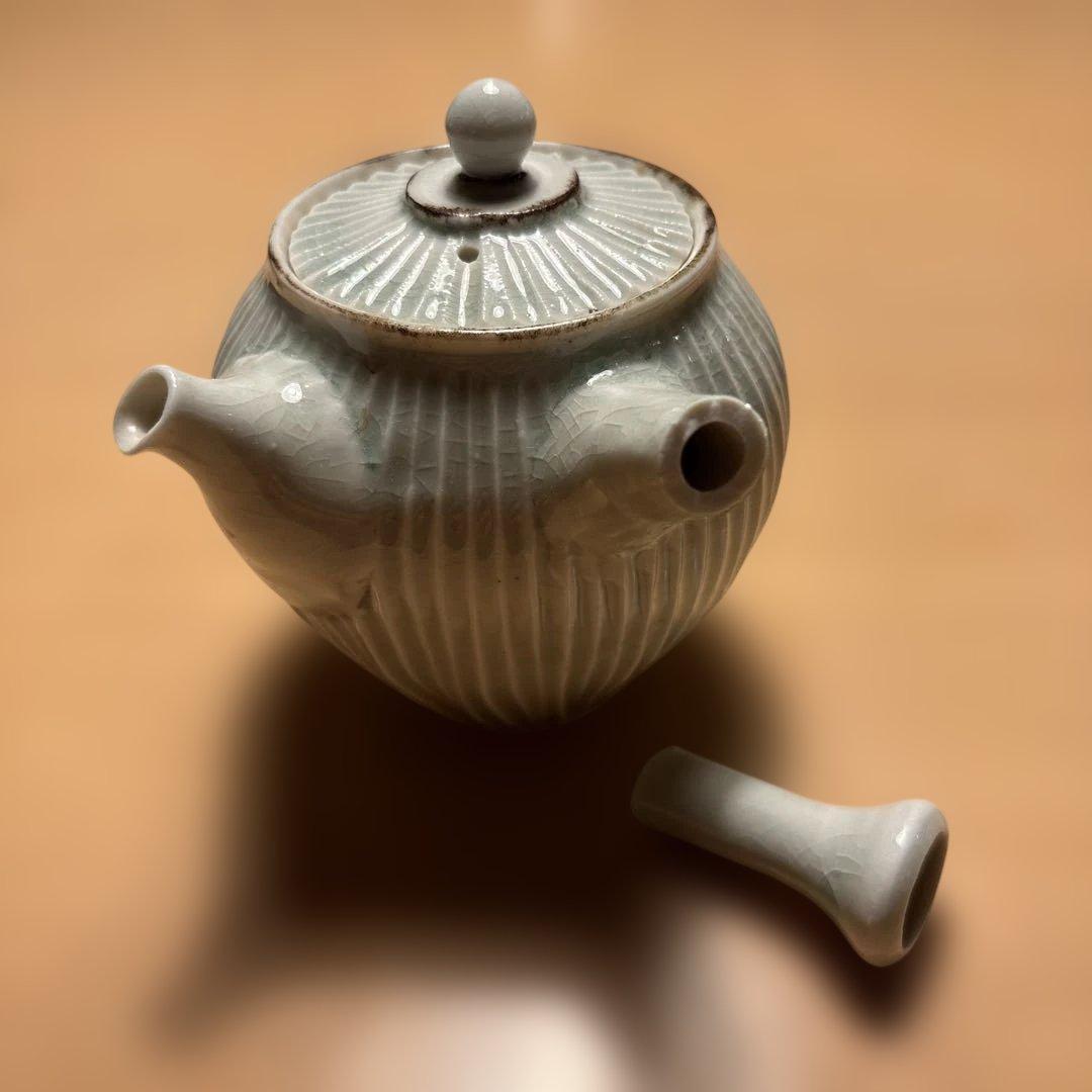 作家さんの急須　コホロ　取っ手欠け