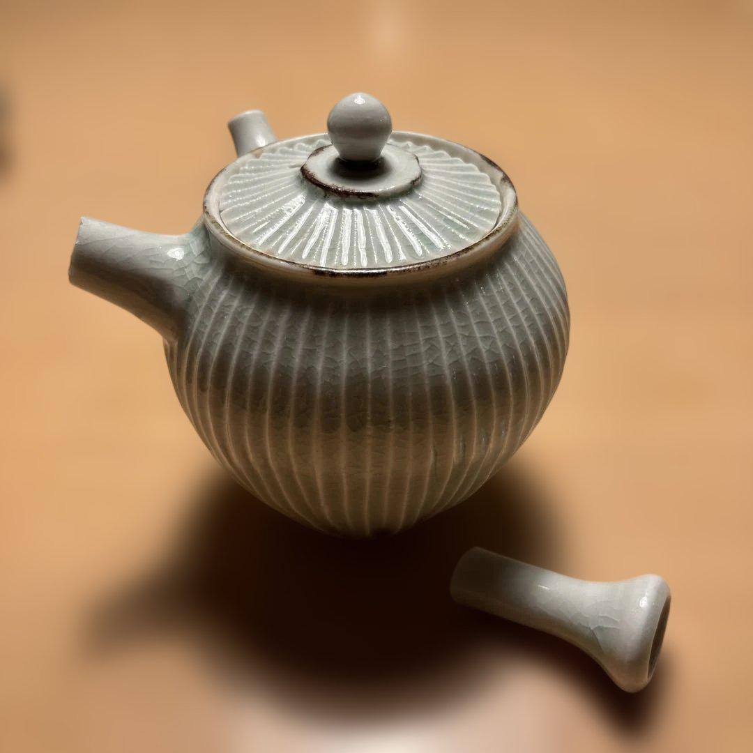 作家さんの急須　コホロ　取っ手欠け