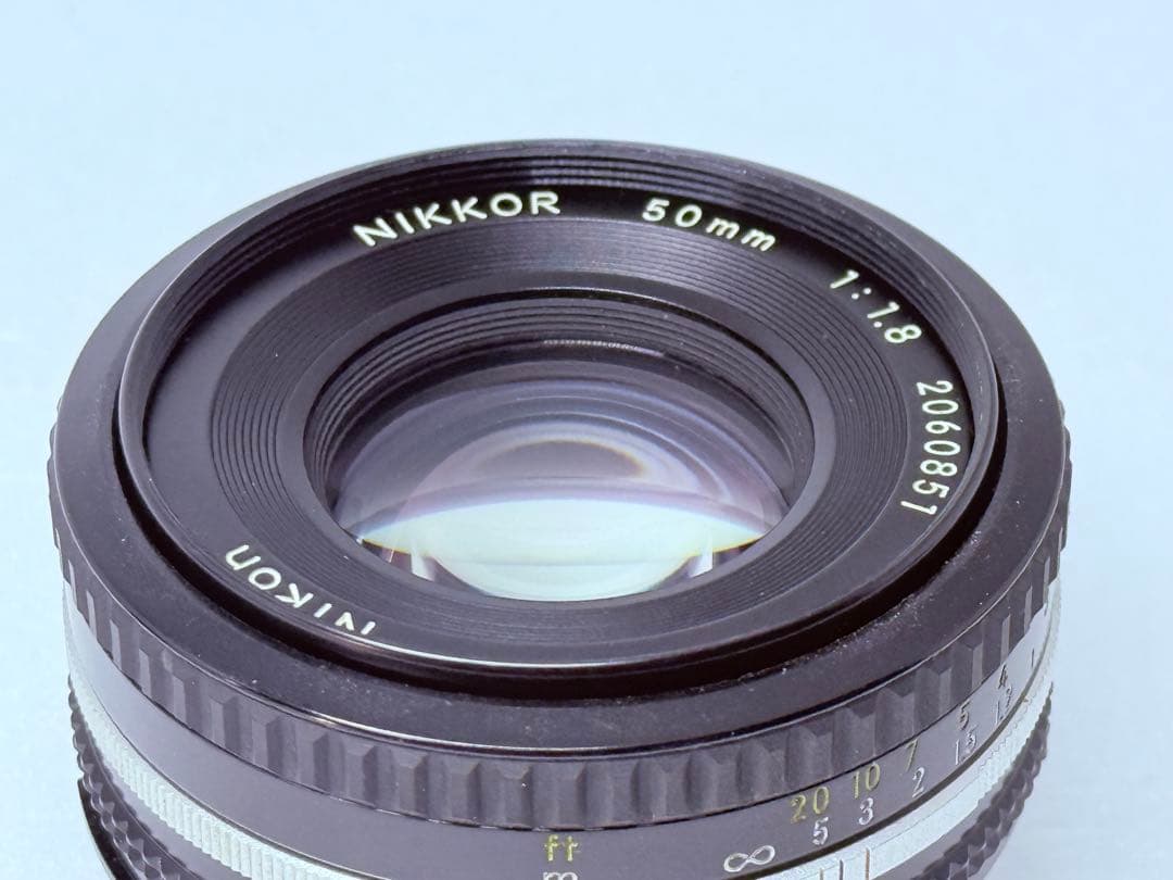 Nikon AI NIKKOR 50mm F1.8S 単焦点レンズ 各種動作良好