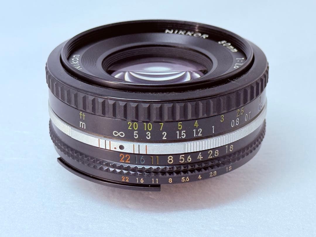 Nikon AI NIKKOR 50mm F1.8S 単焦点レンズ 各種動作良好