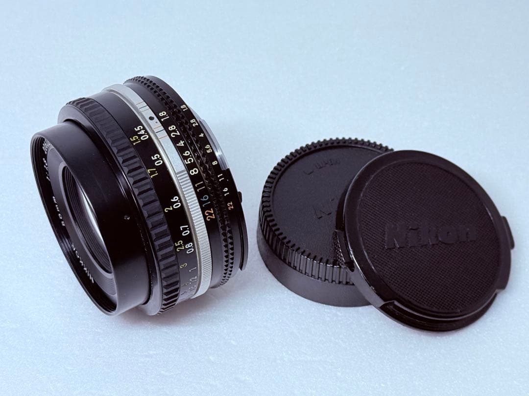 Nikon AI NIKKOR 50mm F1.8S 単焦点レンズ 各種動作良好