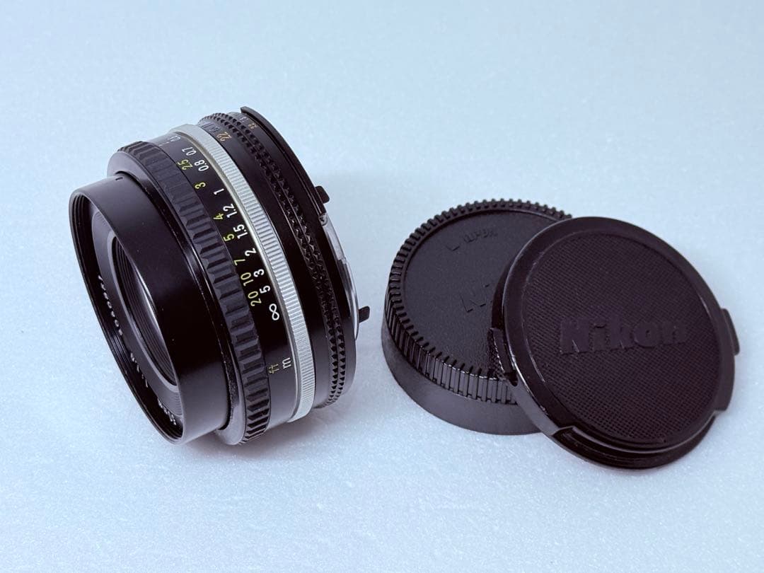 Nikon AI NIKKOR 50mm F1.8S 単焦点レンズ 各種動作良好