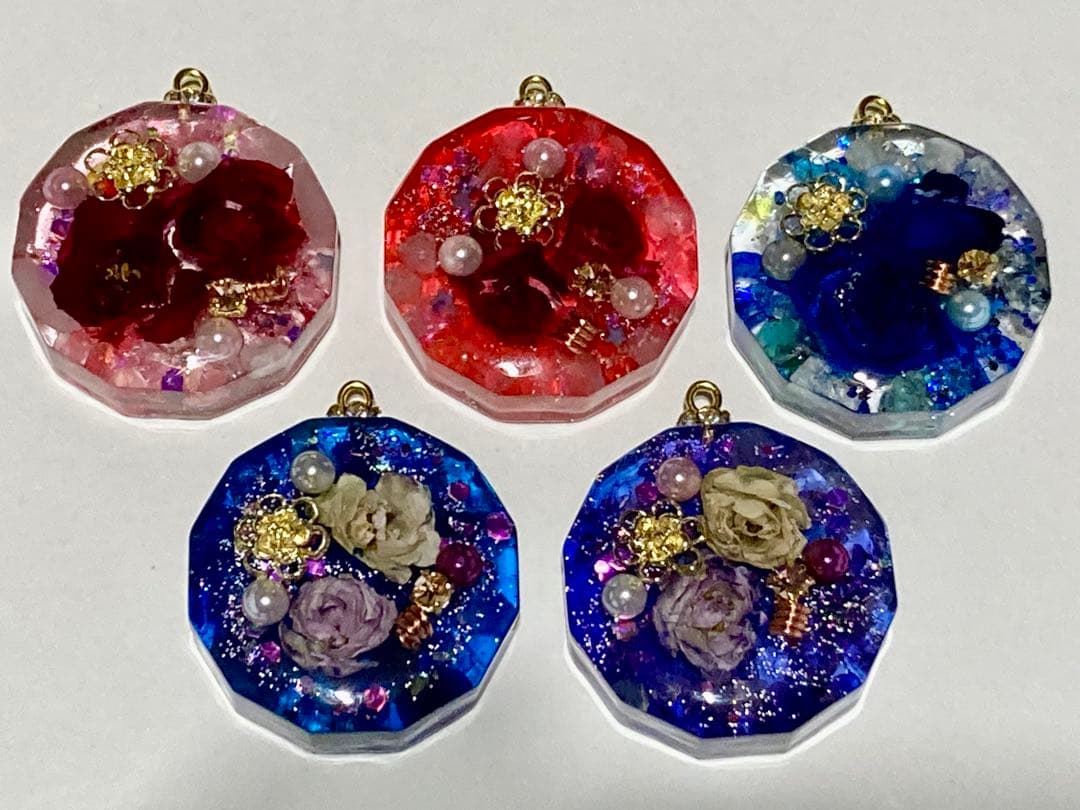 《専用》ハンドメイドネックレス　オルゴナイト　5点