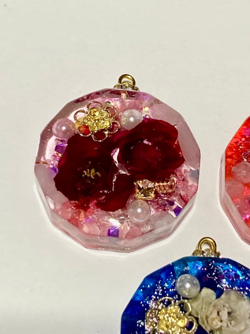 《専用》ハンドメイドネックレス　オルゴナイト　5点