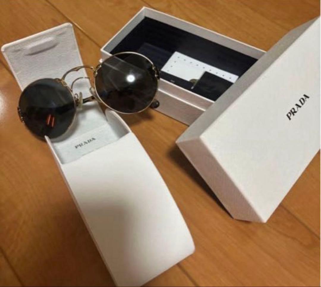 hyde着PRADA ラウンドサングラス ifラルク