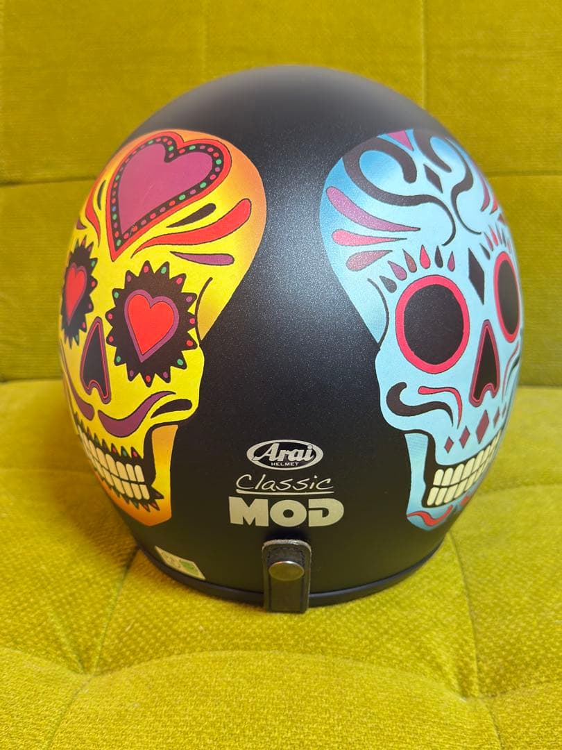 Aria Classic MOD スカルデザインヘルメット
