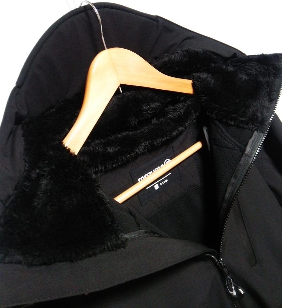 ほぼ新品 マズメ 秋冬 ウインドカットジャケット ソフトシェルパーカ メンズXL