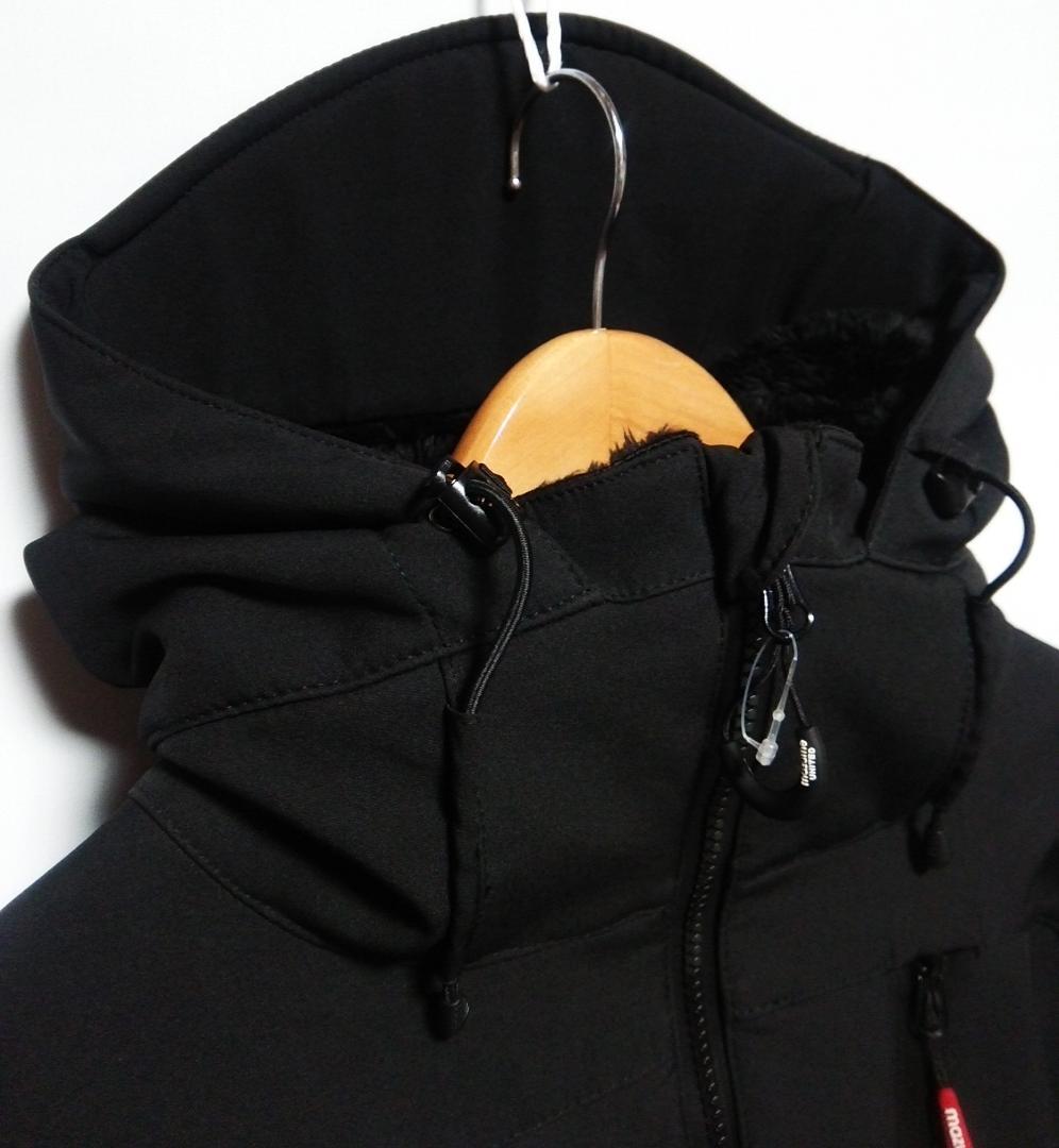 ほぼ新品 マズメ 秋冬 ウインドカットジャケット ソフトシェルパーカ メンズXL