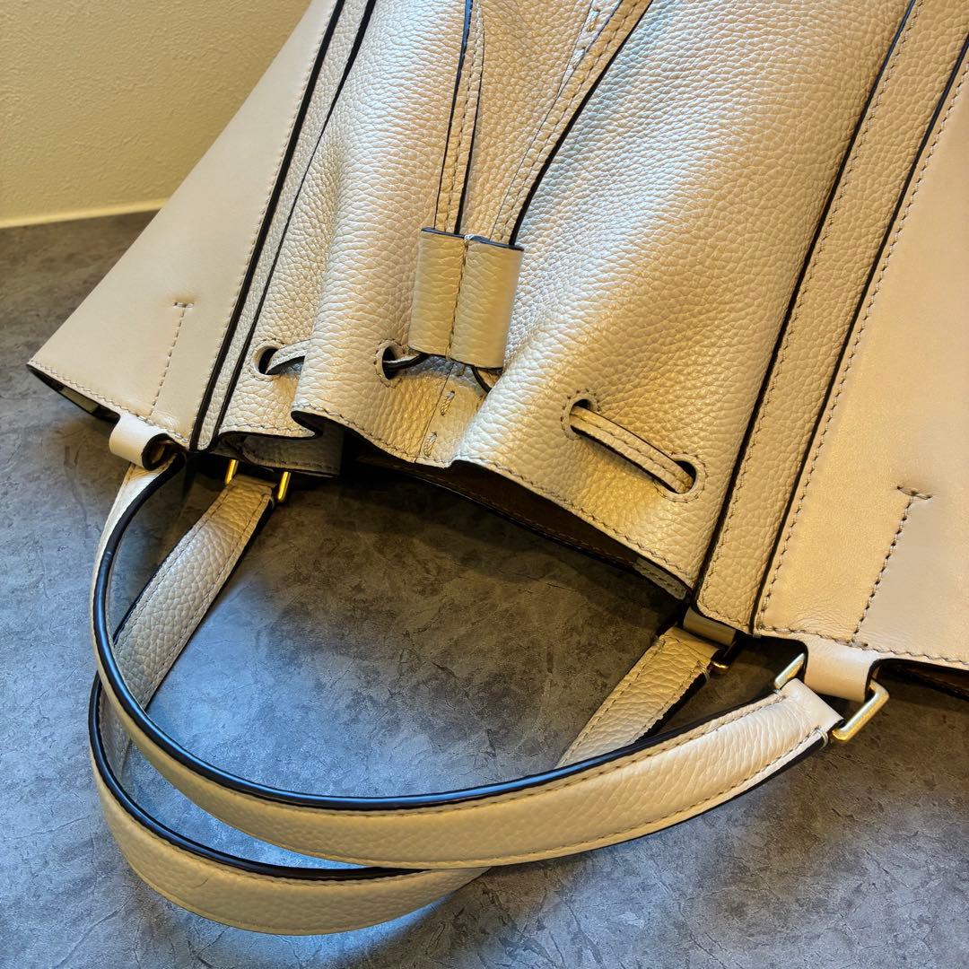 【美品】トリーバーチ ドラゴンフライ 2WAY 巾着 バッグ ショルダー 保存袋