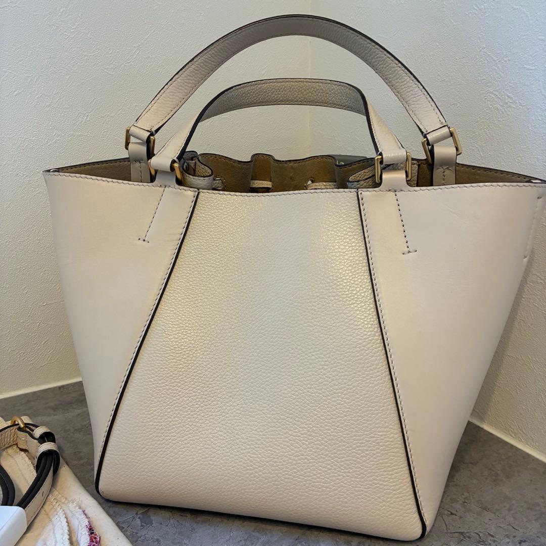 【美品】トリーバーチ ドラゴンフライ 2WAY 巾着 バッグ ショルダー 保存袋