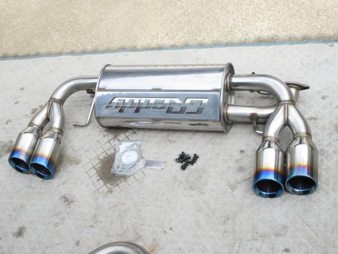 美品 オマケ付き トラスト ４本出し マフラー 86 brz zn6 zc6