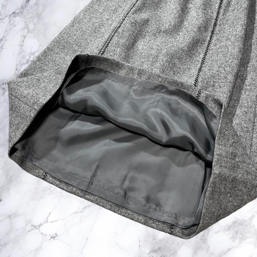 未使用タグ付き Leilian レリアン セットアップ スーツ アンゴラ ウール