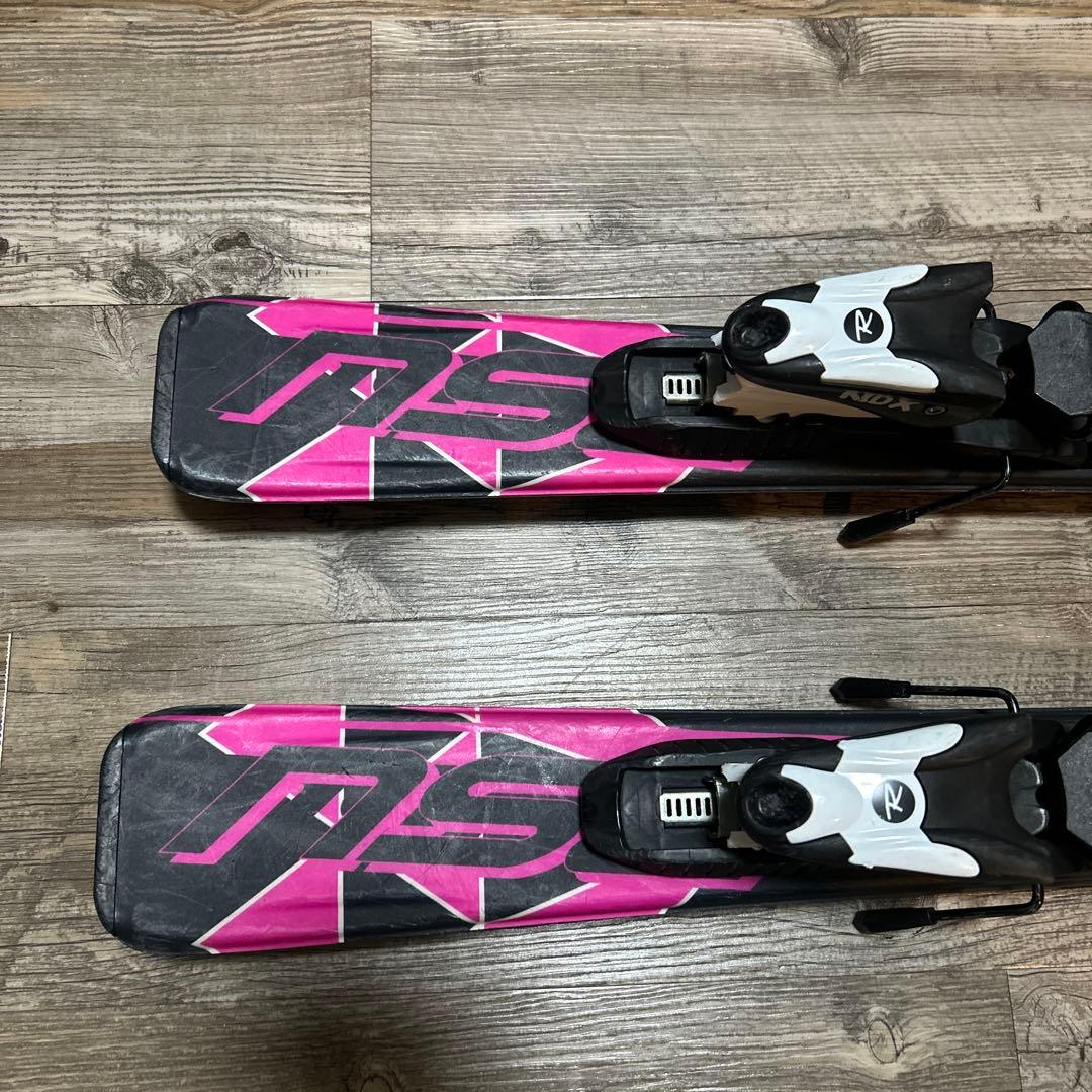 スキーセット　板100cm・ブーツ20cm・ストック90cm キッズ、ジュニア