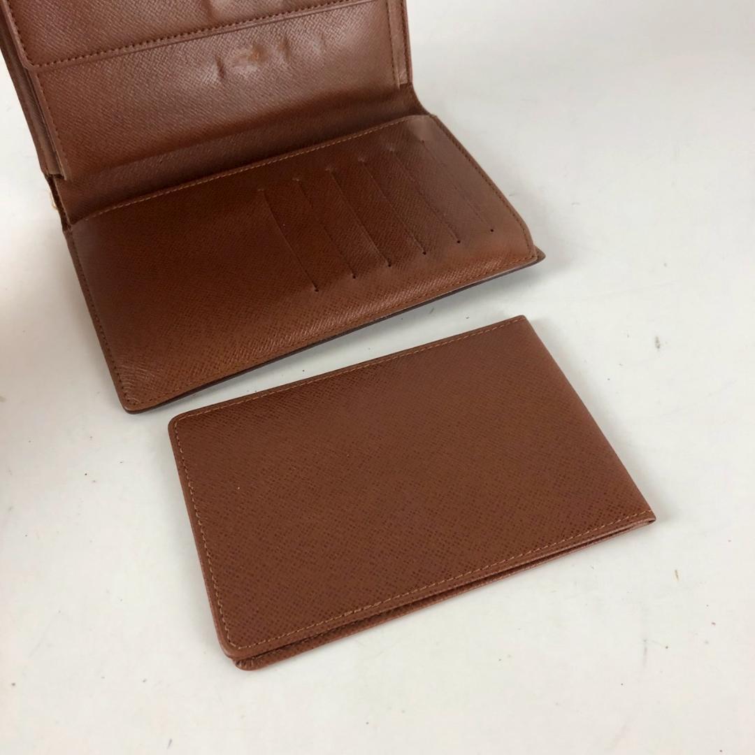 LOUIS VUITTON ルイヴィトン エテュイパピエ モノグラム 三つ折り財