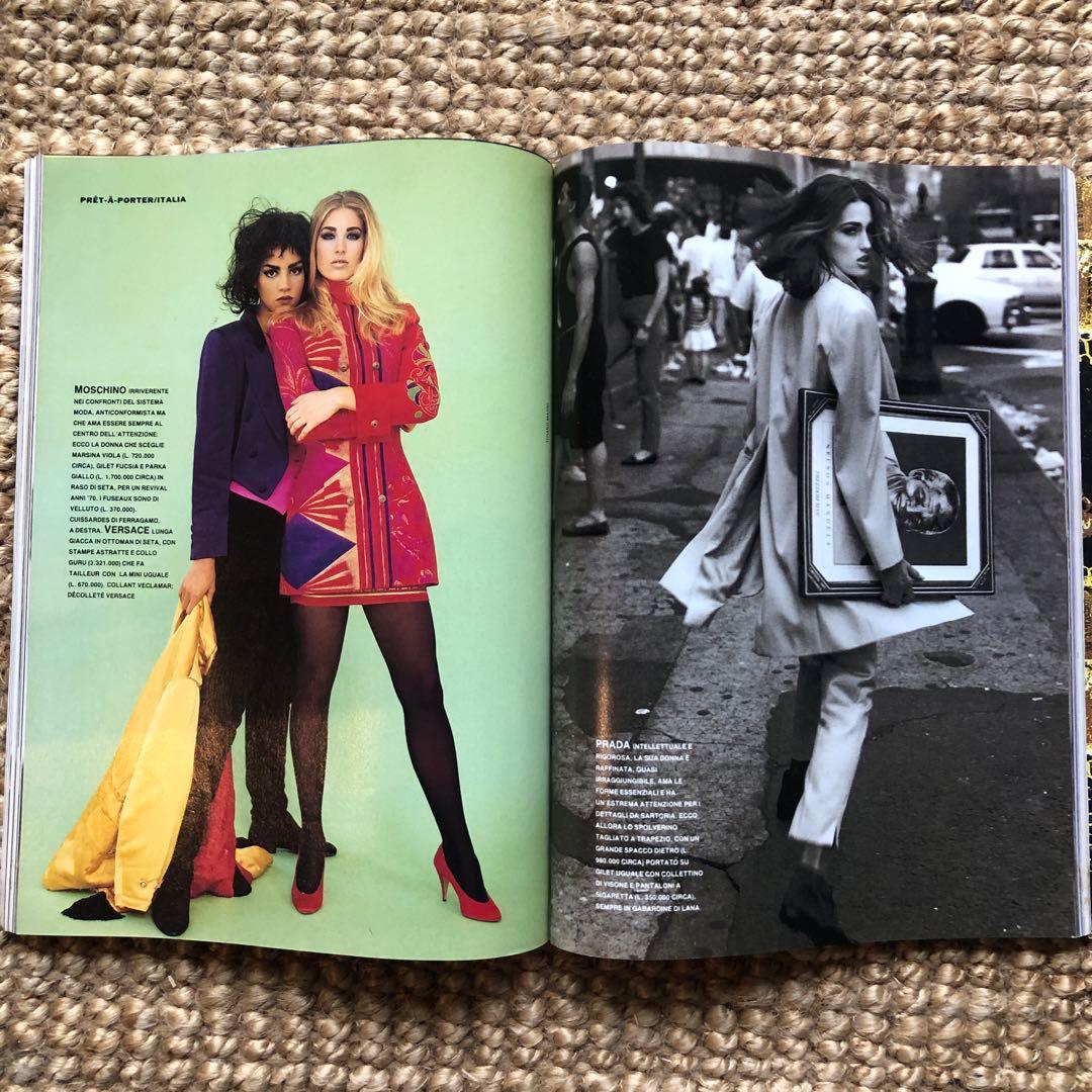 Lei イタリア・ファッション誌　90年代10冊