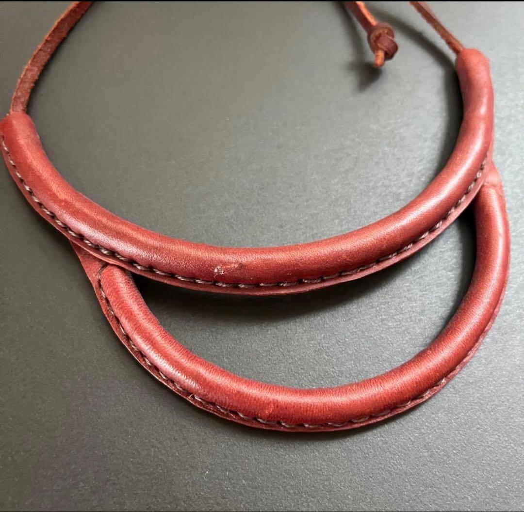 Crescioni クレッシオーニ レザー ネックレス sillage