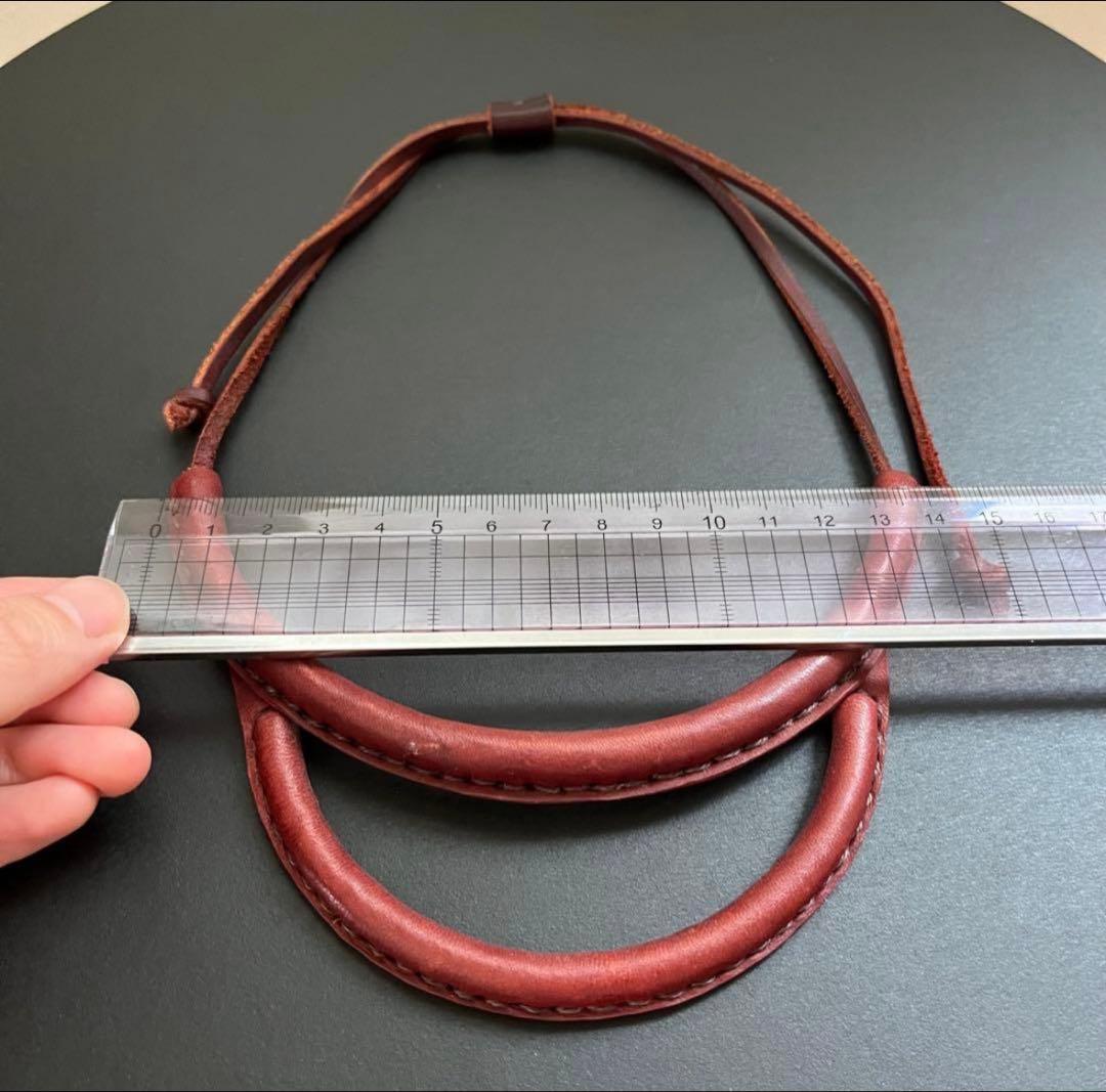 Crescioni クレッシオーニ レザー ネックレス sillage