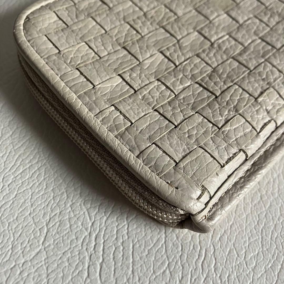 ATAO アタオ スリモ L字財布 ロングウォレット エクリュ メッシュ