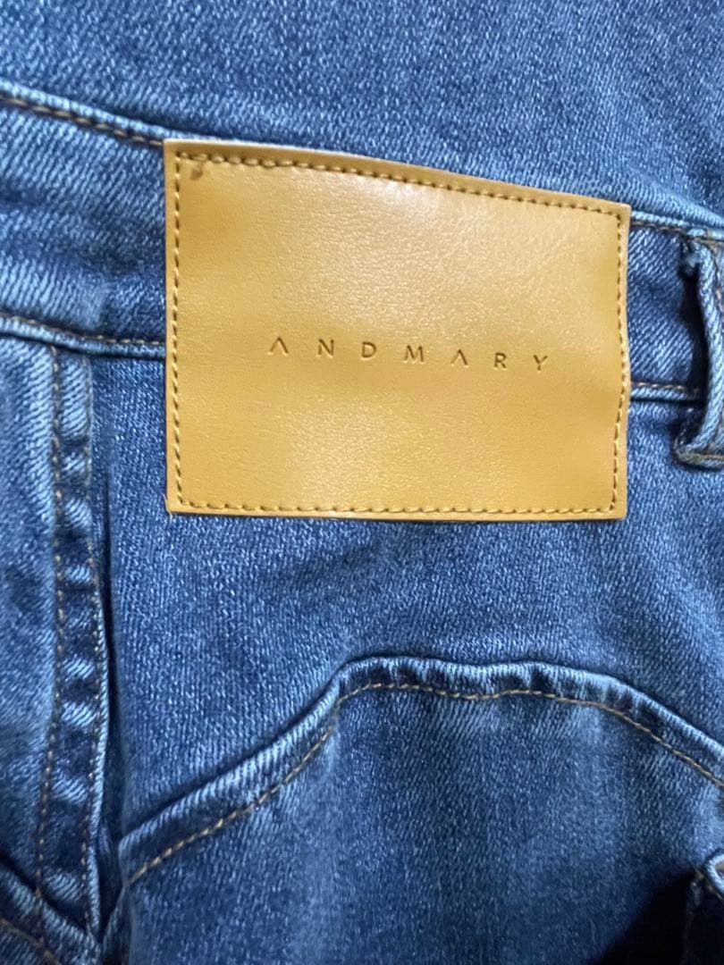 限定 ANDMARY Heart hip denim allinone 値下げ