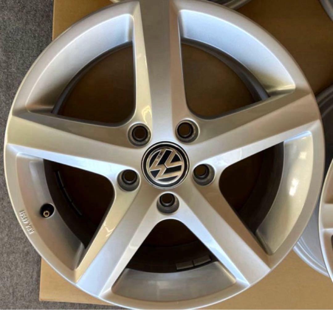 ★極上美品◆VW フォルクスワーゲン　ゴルフ7 純正ホイール16インチ 4本