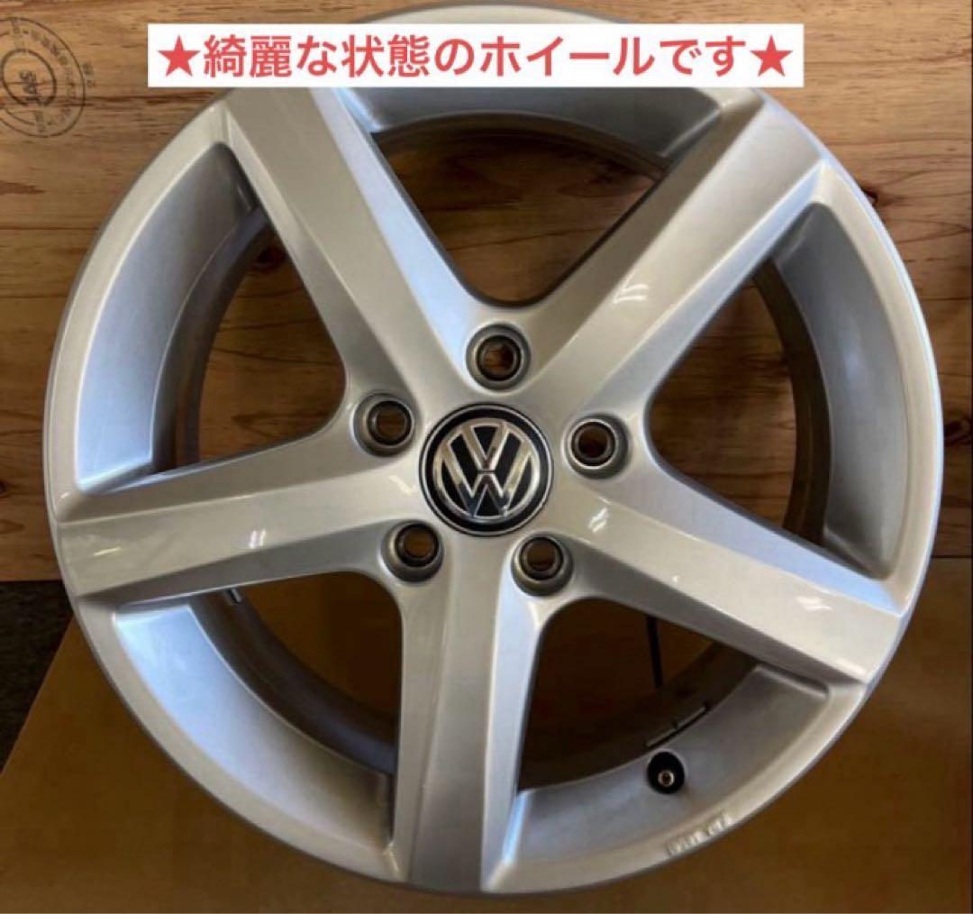 ★極上美品◆VW フォルクスワーゲン　ゴルフ7 純正ホイール16インチ 4本