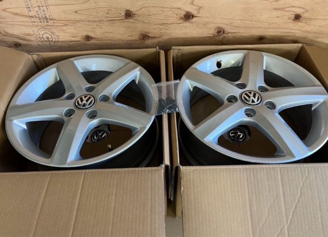 ★極上美品◆VW フォルクスワーゲン　ゴルフ7 純正ホイール16インチ 4本