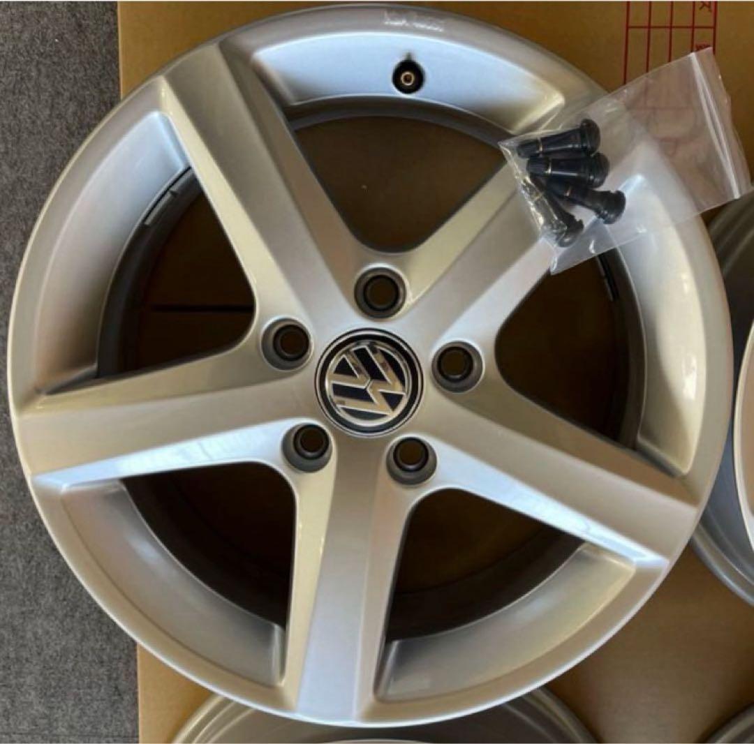 ★極上美品◆VW フォルクスワーゲン　ゴルフ7 純正ホイール16インチ 4本