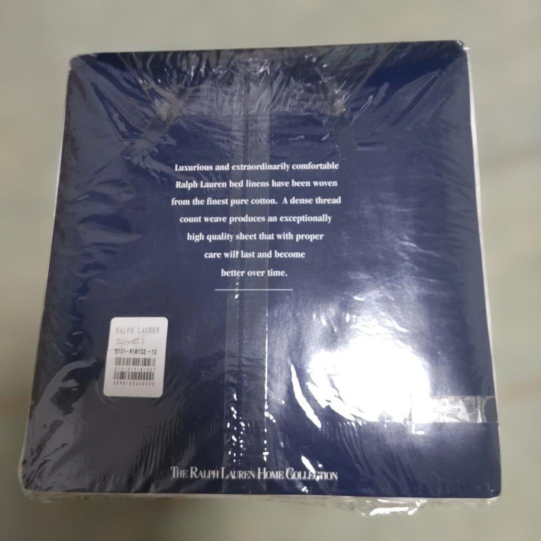 ラルフローレン　RALPHLAUREN　ホワイト　白　ダブルロング　カバー