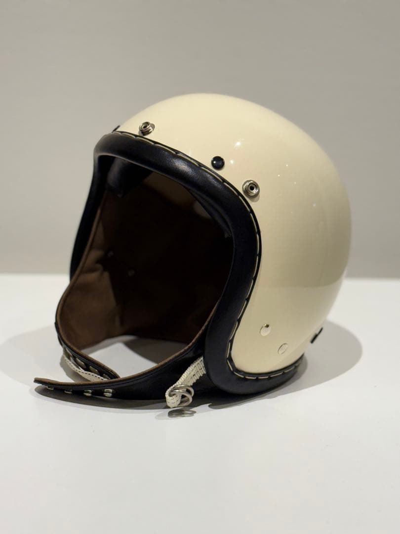 WESCO ×TT &COジェットヘルメット アイボリー/ブラック