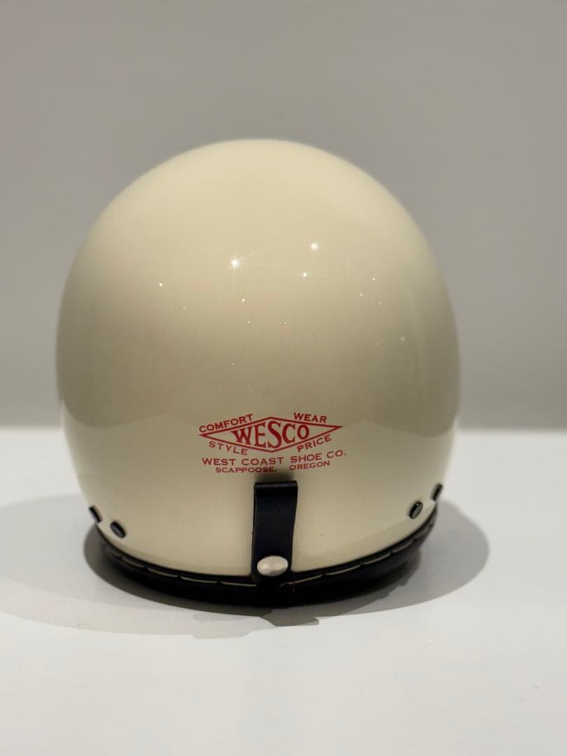 WESCO ×TT &COジェットヘルメット アイボリー/ブラック