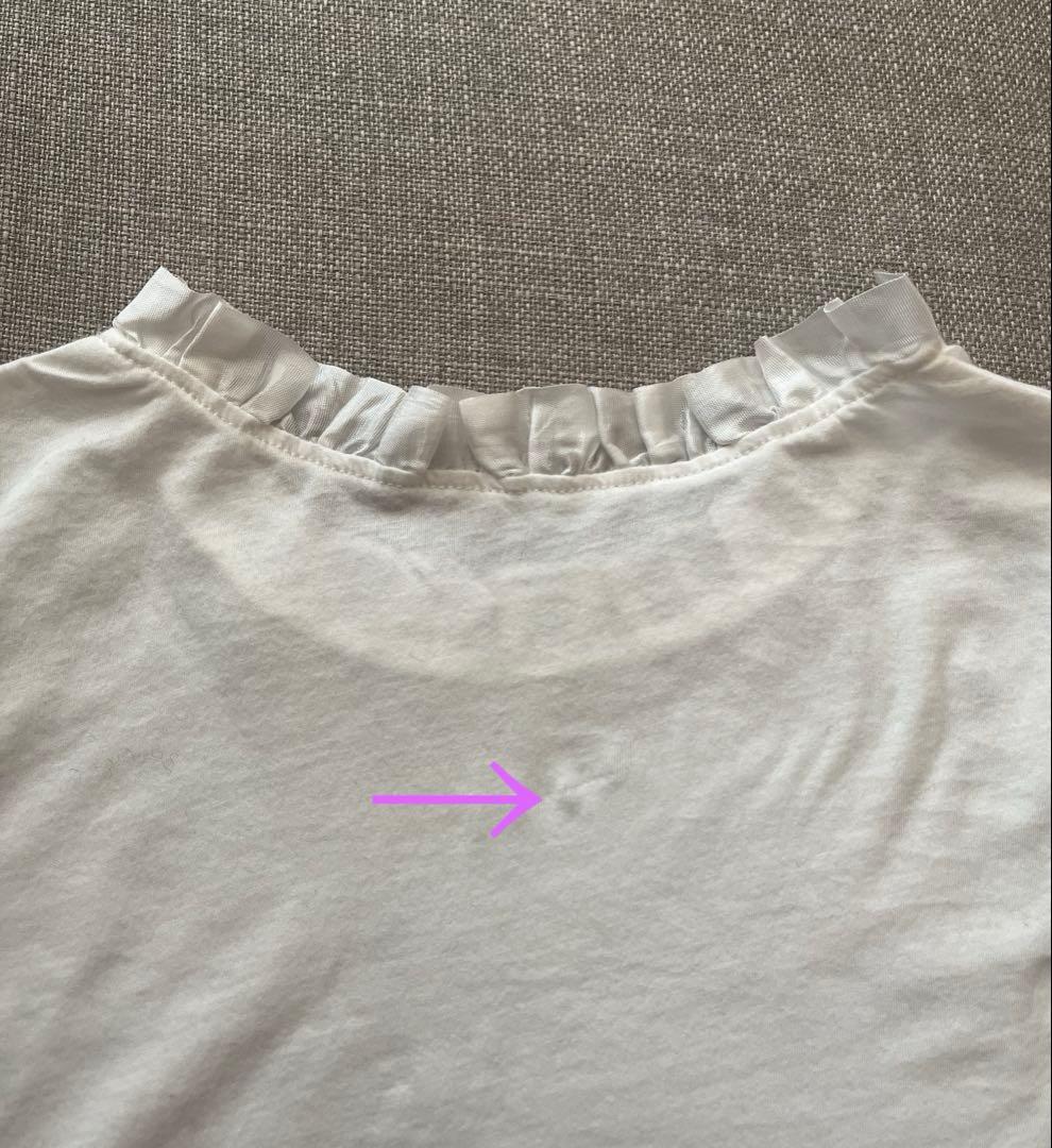 URBAN RESEARCH フリルデザインシアーカットソー