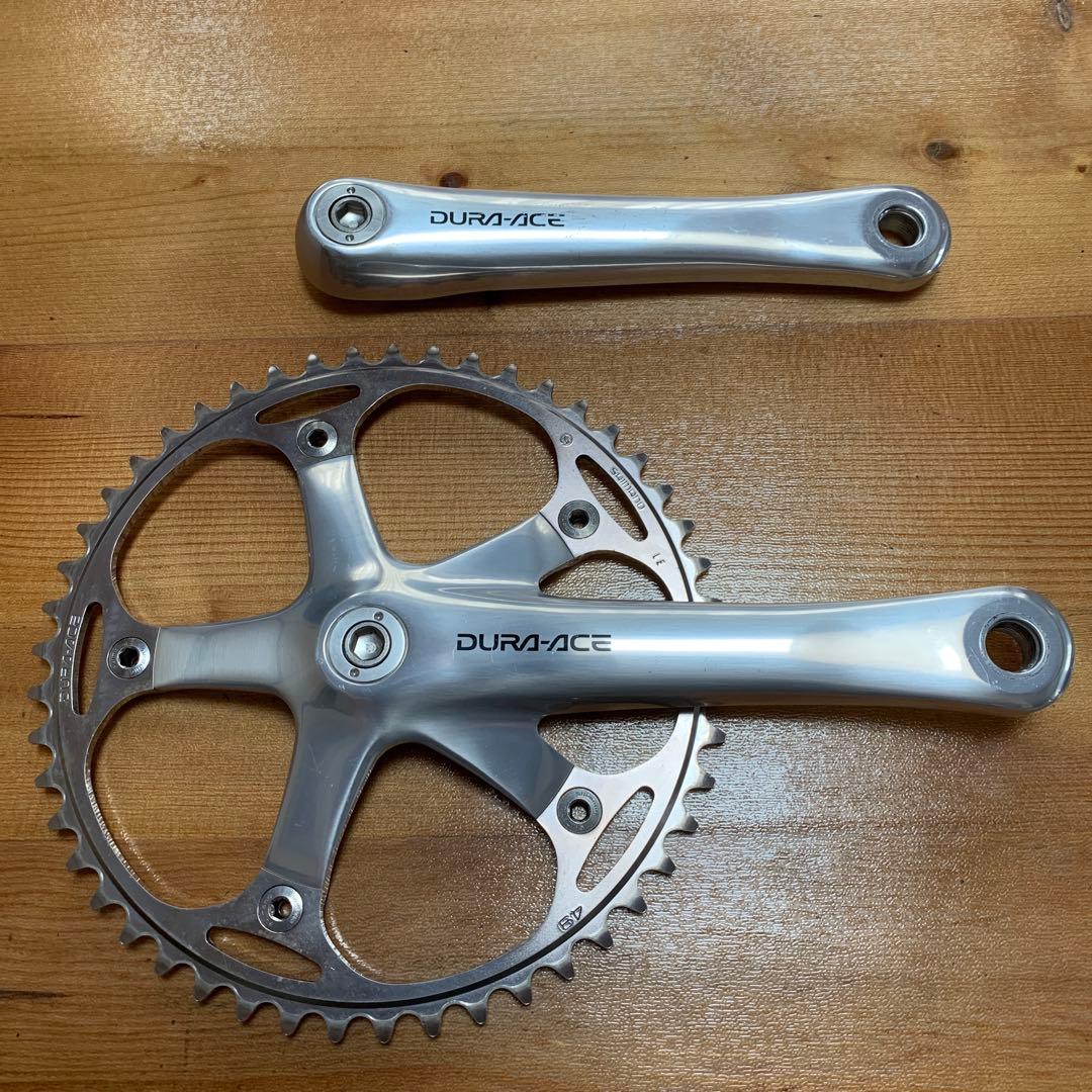 シマノ　デュラエース　7710 NJS ピスト　クランク　競輪
