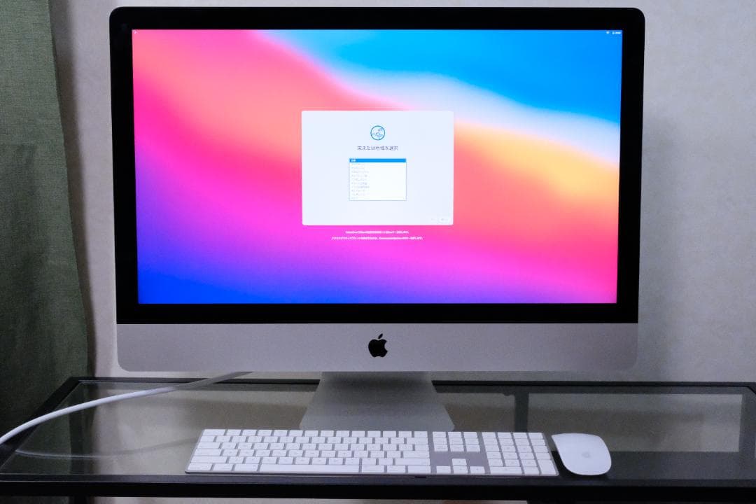 iMac2020,Retina5K,27 1TB SSD USキーボードマウス付