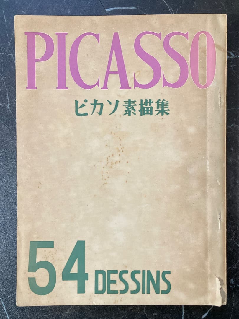ピカソ素描集 PICASSO 54 DESSINS