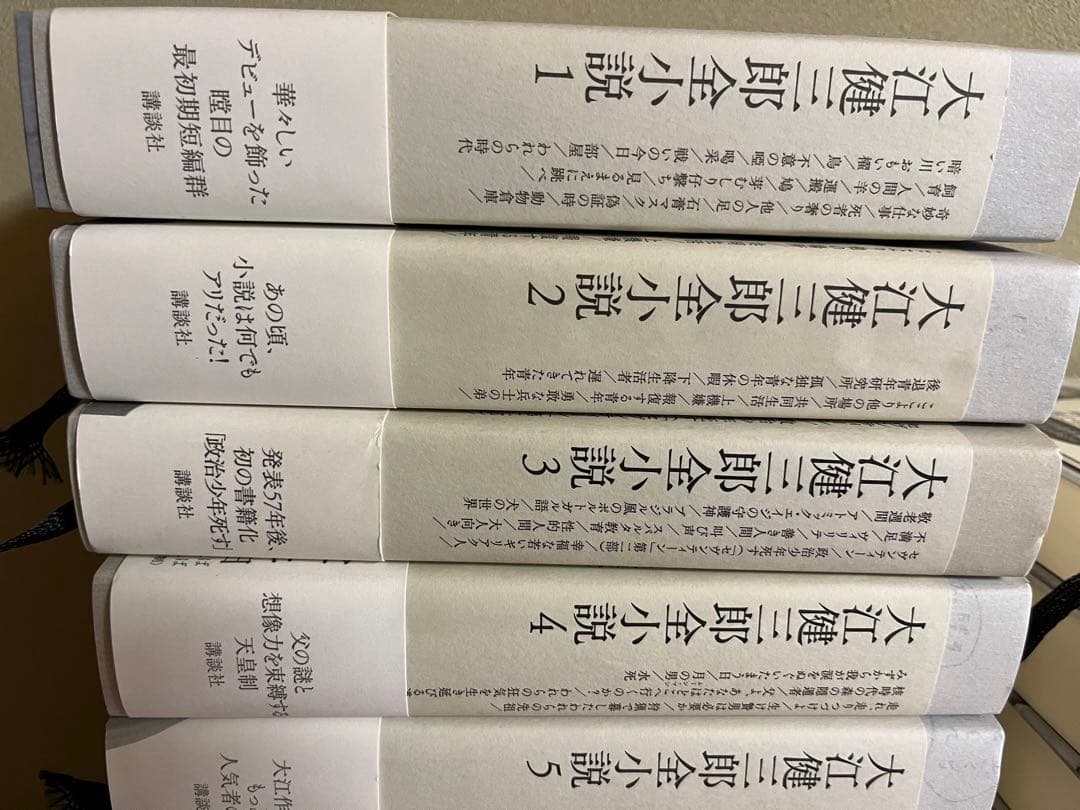 大江健三郎全小説　15巻　色紙付