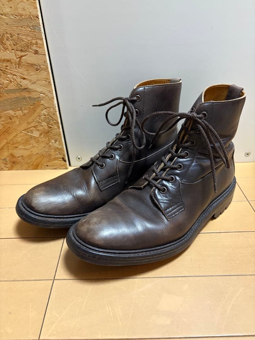 Trickers ブーツ ブラウン M5635 BURFORD UK9.5