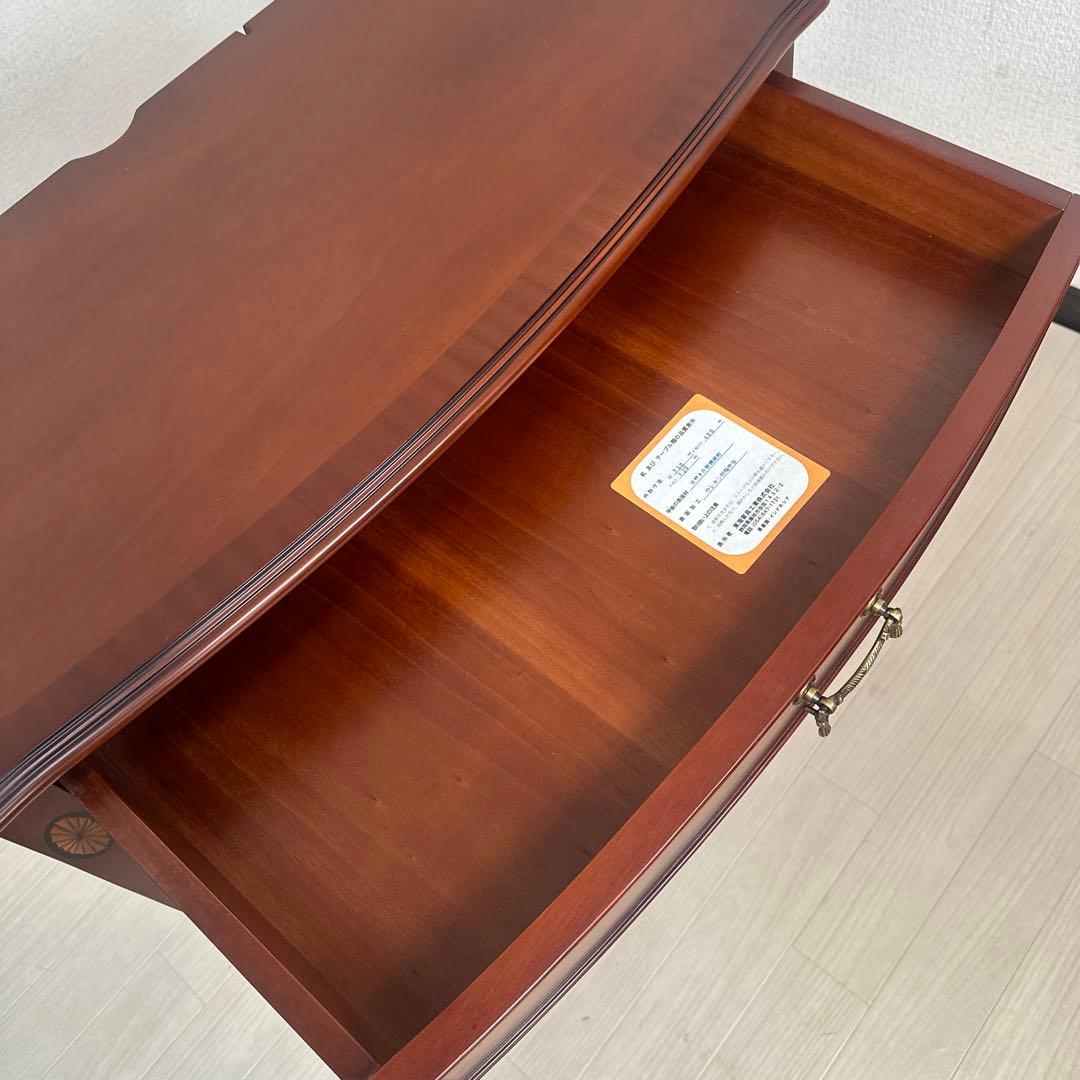 【展示品】極美品 東海家具 ベネチア コンソールテーブル 猫脚 i4※