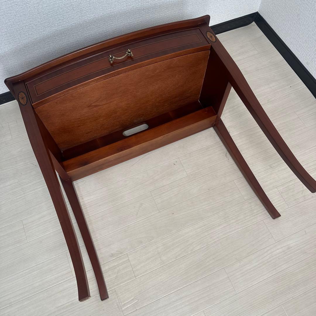 【展示品】極美品 東海家具 ベネチア コンソールテーブル 猫脚 i4※