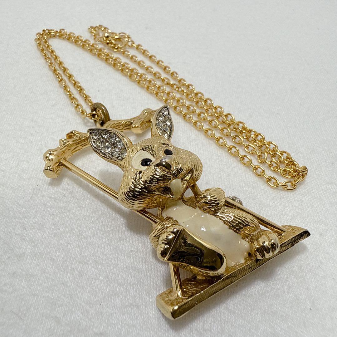 ヴィンテージ JOMAZ ジョマーズ ゴールドカラー ペンダント ネックレス