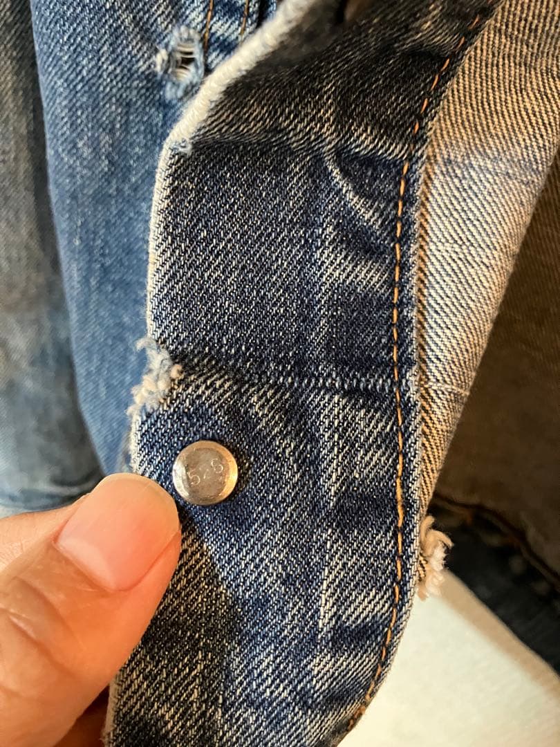 USA製Levi's 70505ケアタグ70sスモールe RRL テンダーロイン