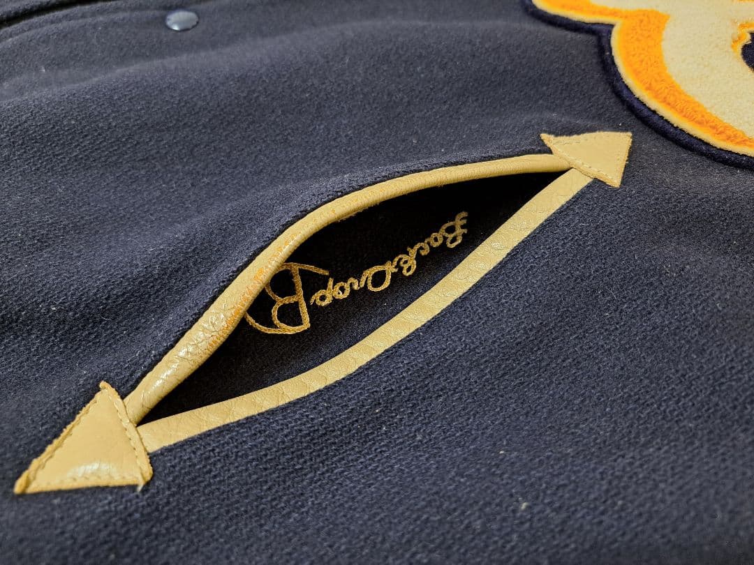 バックドロップ　木更津キャッツアイぶっさんスタジャン フルデコ サイズ40