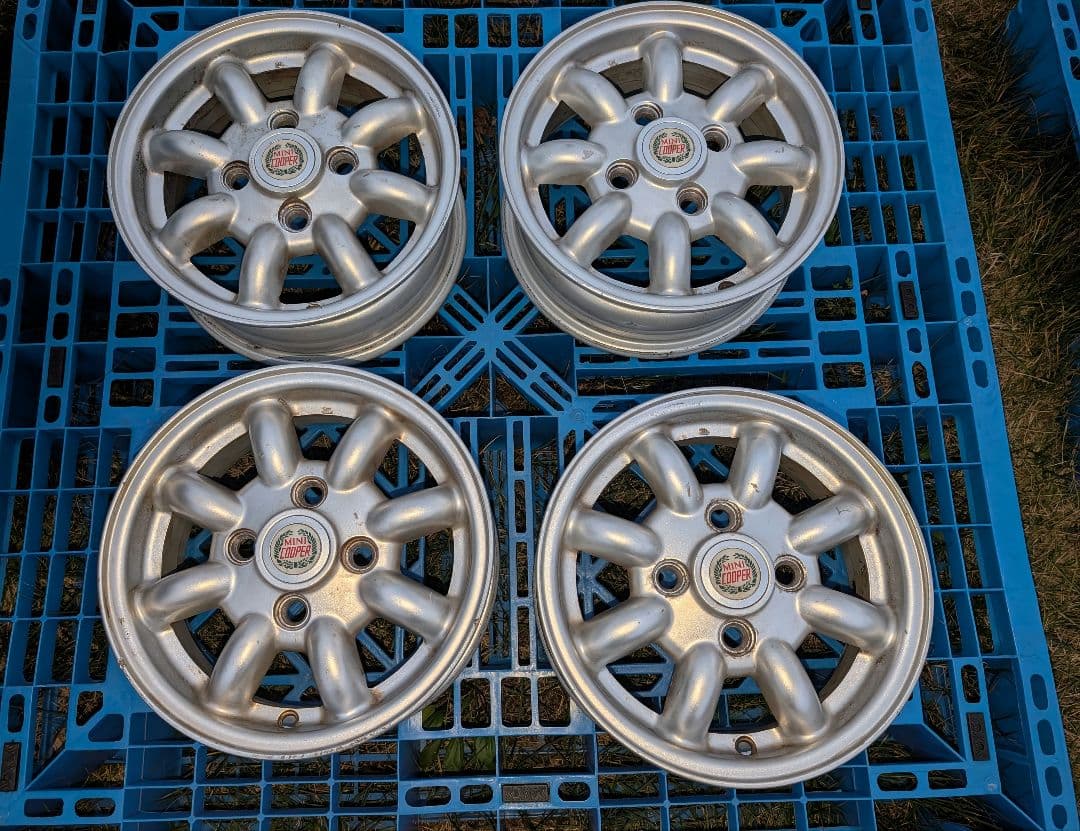 ローバーミニ ミニクーパー純正アルミホイール　4本セット