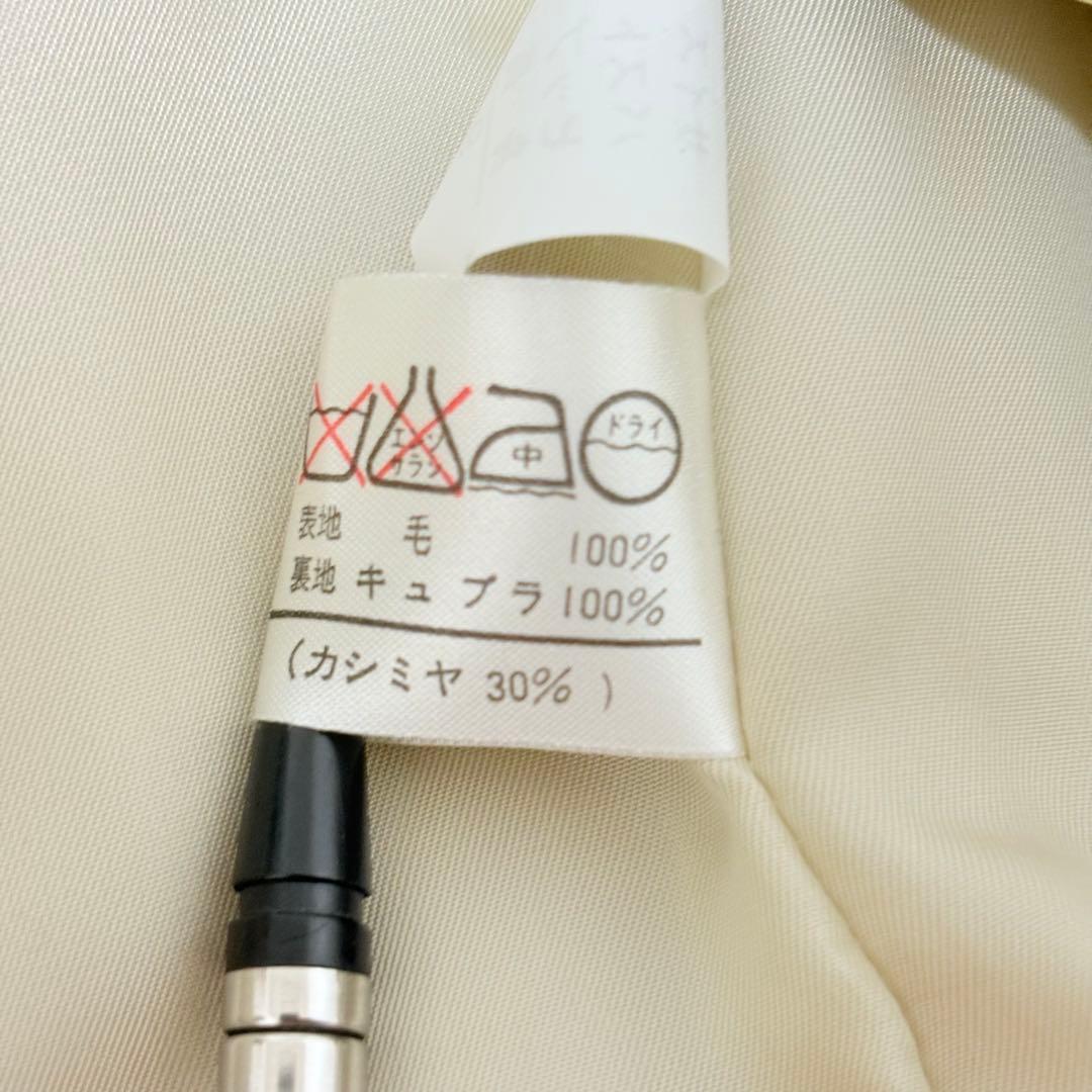 【希少】美品 ダックス カシミヤ混ロングコート 金釦 エポレット キャメル　M