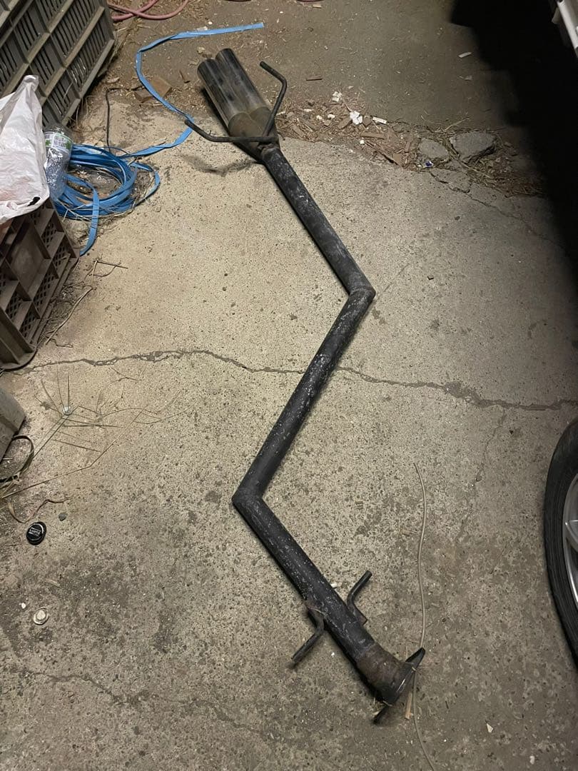 マークX 左だしワンオフマフラー