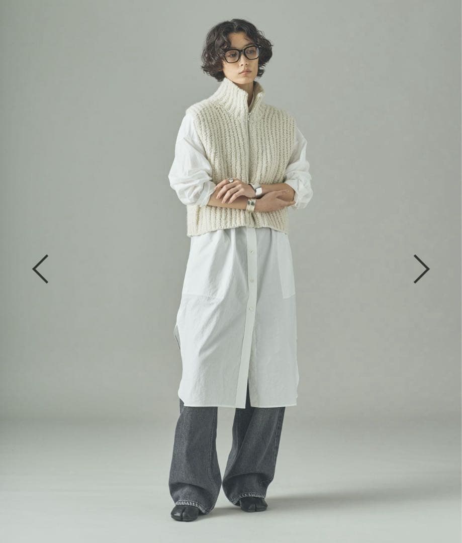 Curensology（カレンソロジー）/ブークレジップニットベスト