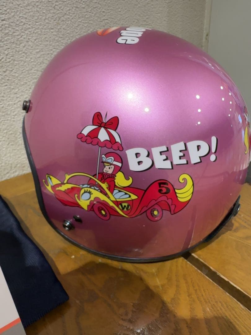 レア！限定値下OGK Bob ジェットヘルメット ピンク Bob-c 57-59