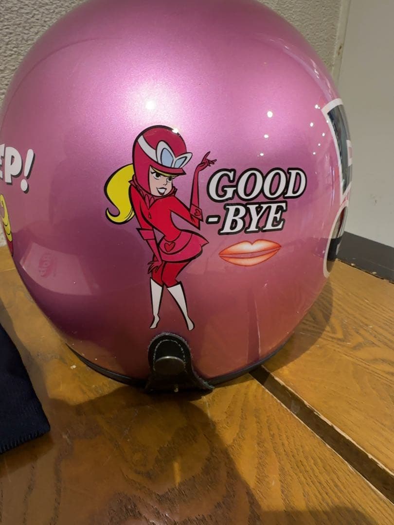 レア！限定値下OGK Bob ジェットヘルメット ピンク Bob-c 57-59