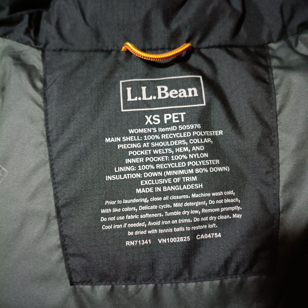 L.L.Bean ダウンベスト　XS　新品未使用品